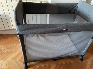 Cuna de viaje Bugaboo Stardust gris