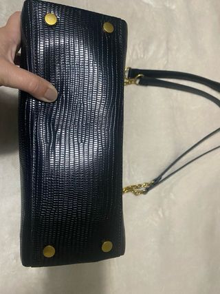 Bolso Parfois negro efecto piel