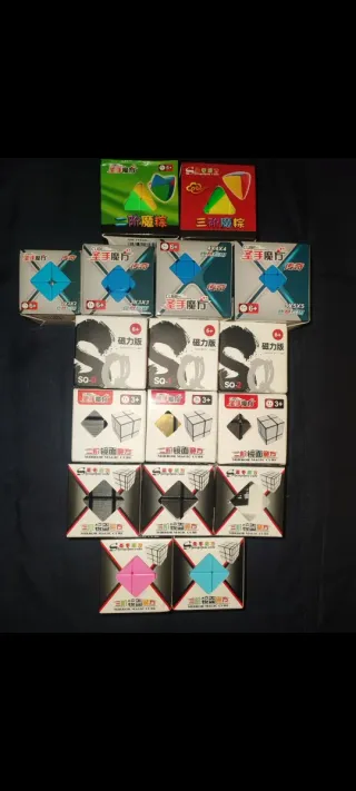 COLECCION CUBOS DE RUBIK