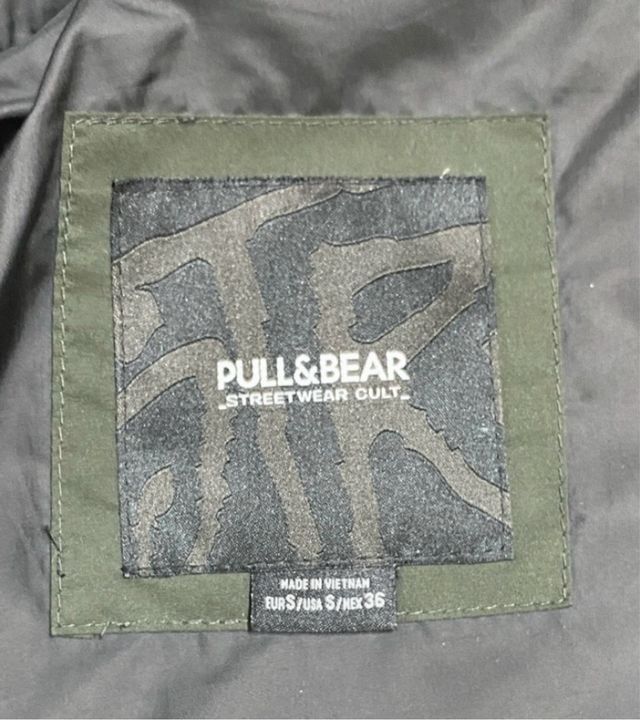 Giubbotto imbottito verde Pull&Bear