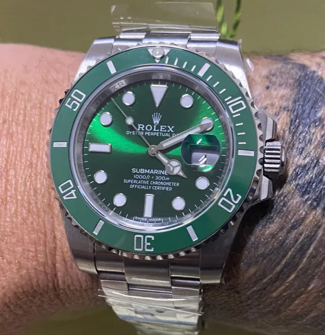 Rolex Submarine Verde