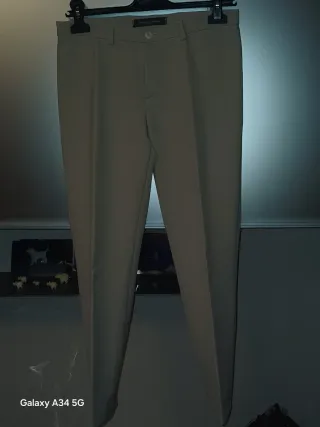 Pantaloni Sandro Ferrone donna beige