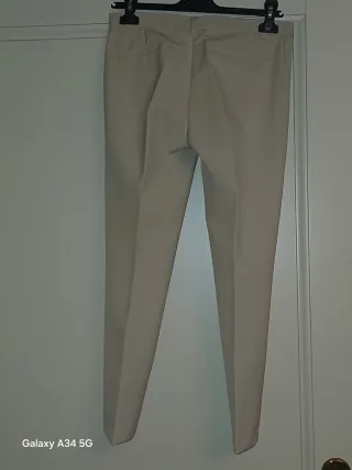 Pantaloni Sandro Ferrone donna beige