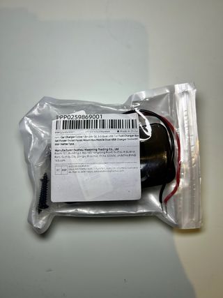 Doble USB QC 3.0 empotrable con interruptor ON/OFF