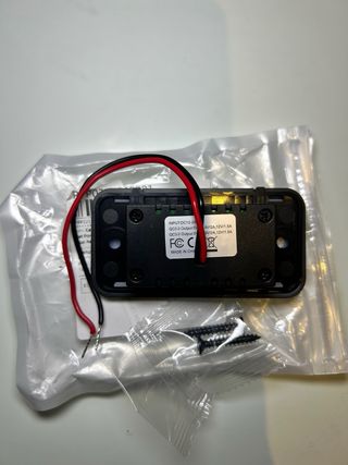 Doble USB QC 3.0 empotrable con interruptor ON/OFF