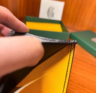 Portafoglio Goyard Marrone Multicolor