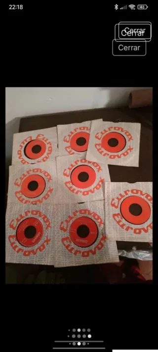 Vinilos y singles de música, precio individual