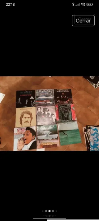 Vinilos y singles de música, precio individual