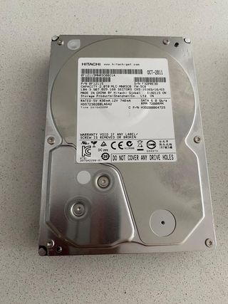 PACK 2 DISCOS DUROS Hitachi 2TB