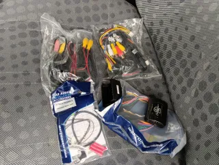 Radio con cámara trasera