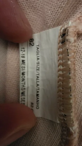 Casaco Benetton menina 12-18 meses