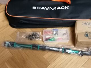 Caña de pesca Bravmack con accesorios