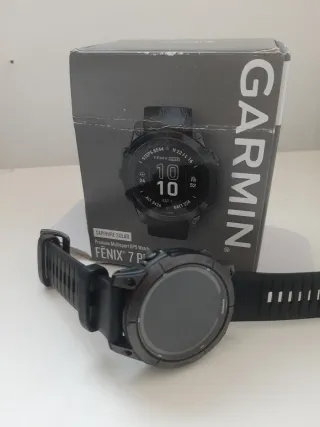 Garmin Fenix 7 Pro Zafiro Solar Negro/Plata
