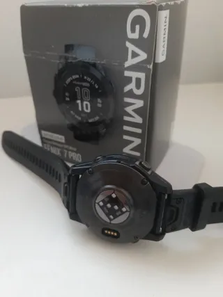 Garmin Fenix 7 Pro Zafiro Solar Negro/Plata