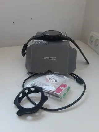 Garmin Fenix 7 Pro Zafiro Solar Negro/Plata