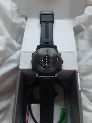 Garmin Fenix 7 Pro Zafiro Solar Negro/Plata
