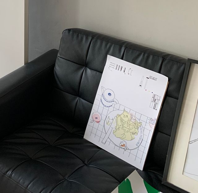 Póster de arte unico/creada por artista/40x29