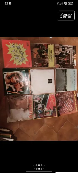 Vinilos Rock y Pop, precio individual