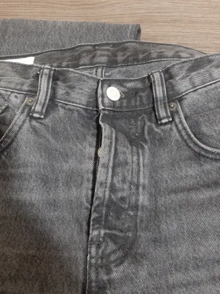 Pantalón Zara Gris Chico