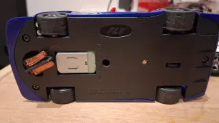 Scalextric coches F.C. Barcelona y Deloitte