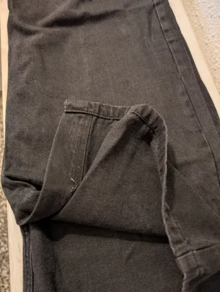 Falda tejana negra Mango Talla XL nueva