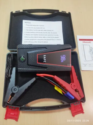 Arrancador Batería Coche 1200A Nuevo