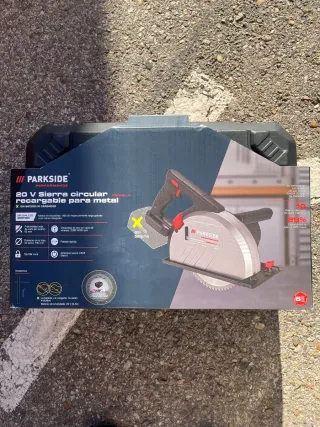 Sierra circular Parkside 20V metal