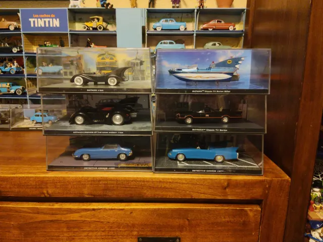 6 Réplicas Vehículos Batman