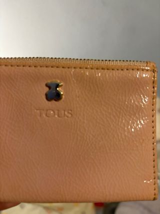Monedero Tarjetero Tous Rosa