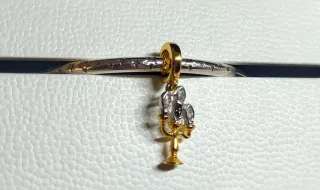 Colgante Lumiere Bella y Bestia Disney