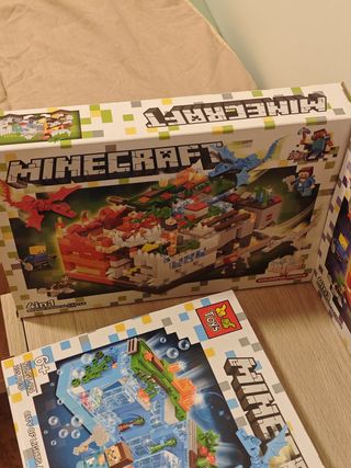 Legos do Minecraft 4 em 1