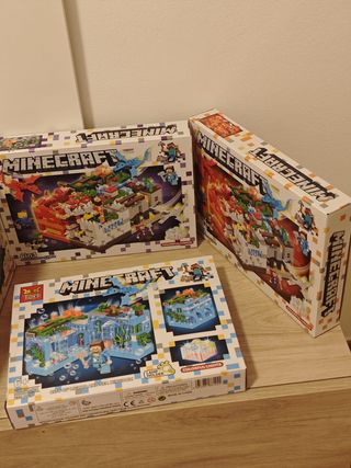 Legos do Minecraft 4 em 1