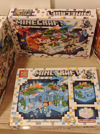 Legos do Minecraft 4 em 1