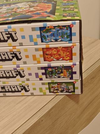 Legos do Minecraft 4 em 1