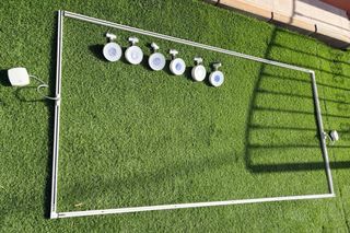 Regleta LED salón 6 focos