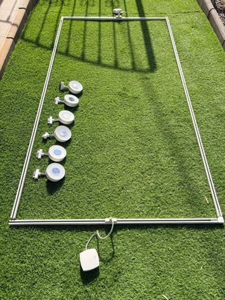 Regleta LED salón 6 focos