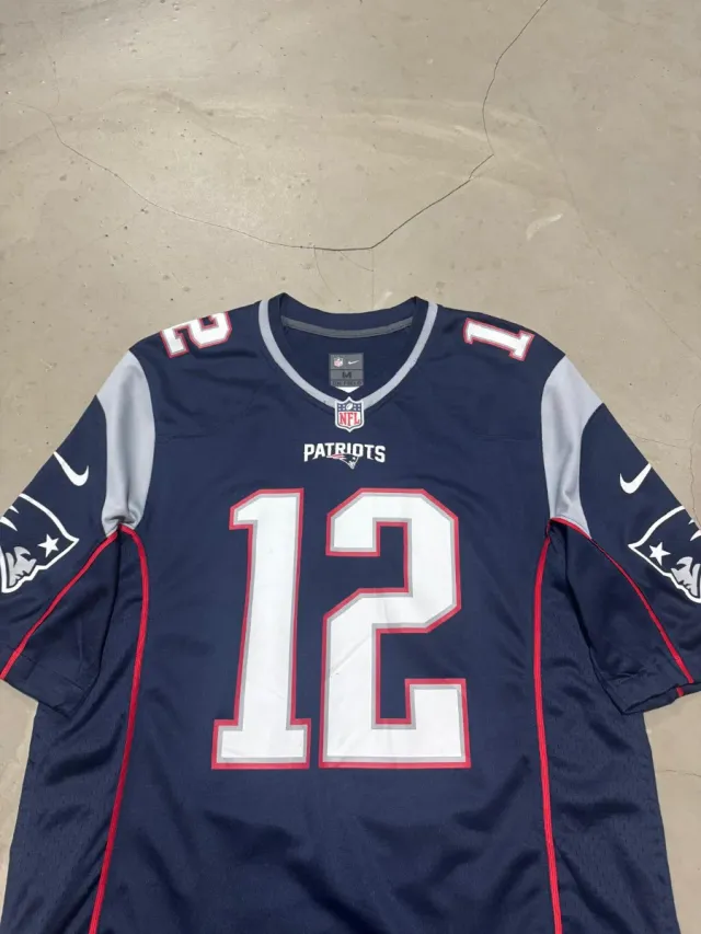 Maglia Nike NFL Patriots 12 Taglia M