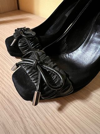 Gianni Marra Scarpe con tacco scamosciate