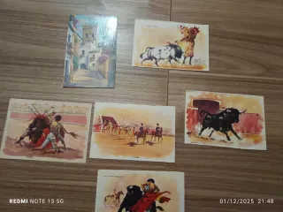 Antiche Cartoline Spagna - Corrida Toros