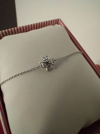 Pulsera Plata 925 Cruz de Malta