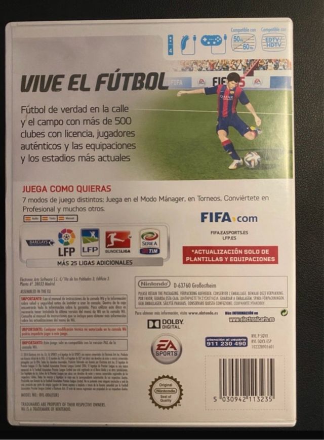 FIFA 15 Legacy Edition per Wii