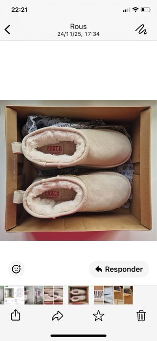 Botines beige con plataforma