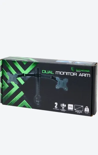 Braccio doppio monitor