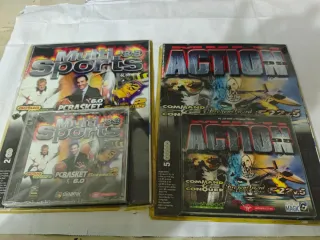 Lote 3 Juegos PC Precintados: Multi Sports, Action