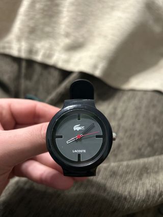 Reloj Lacoste Negro y Gris