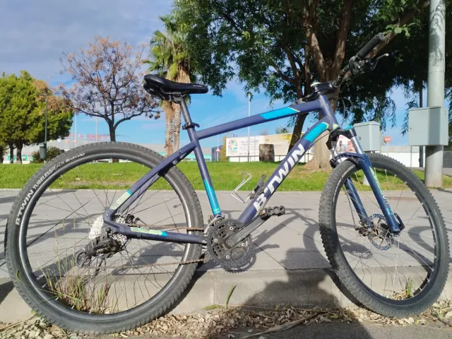 Bicicleta da montagna Rockrider 520 Blu