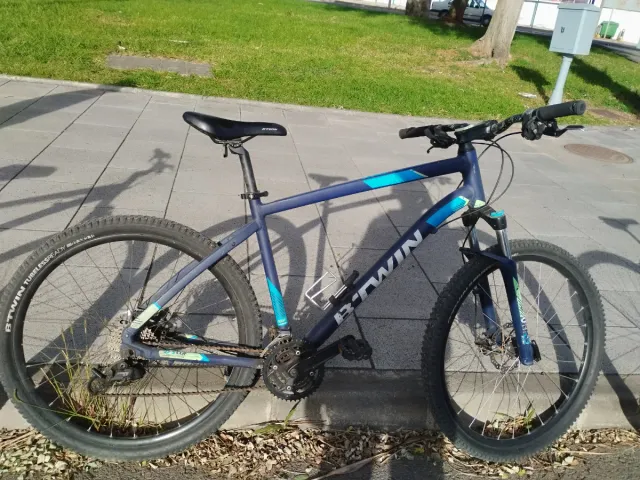 Bicicleta da montagna Rockrider 520 Blu