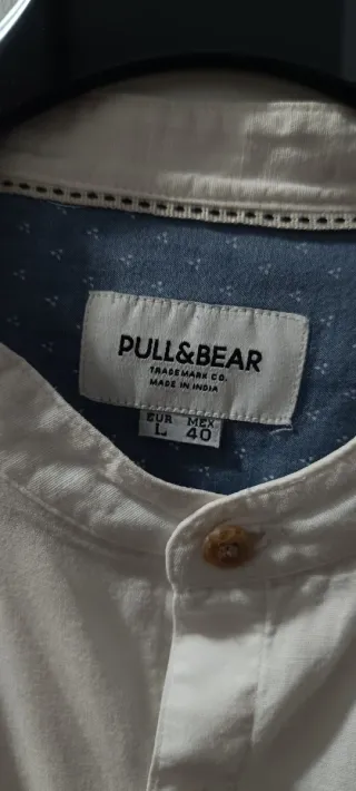 Chaqueta Pull&Bear Blanca Talla L