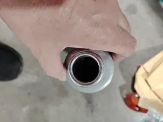 Bala escape azul Rieju Derbi