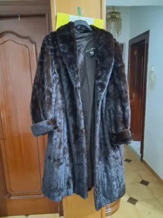 Abrigo largo INDUPSA marrón